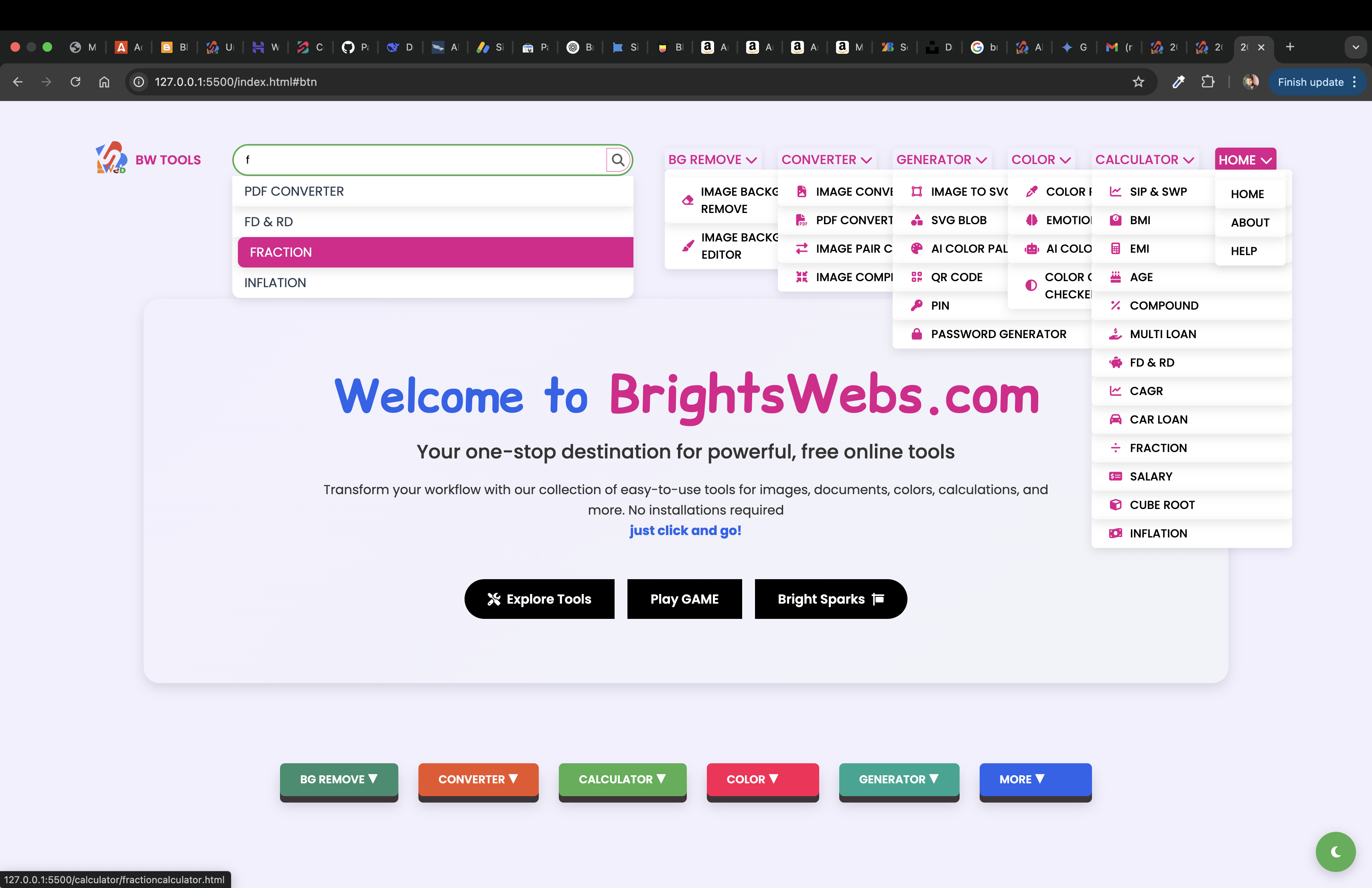 About Our Tools